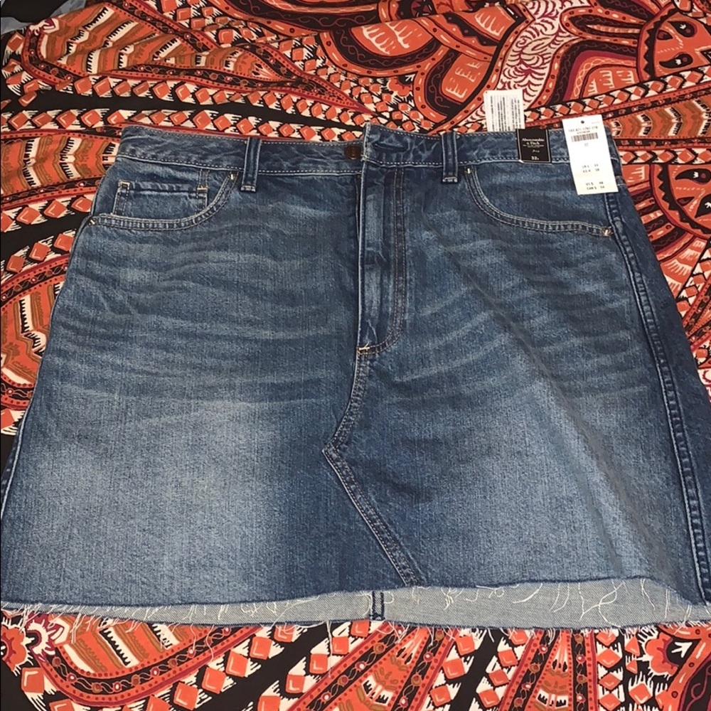 Abercrombie & Fitch Jean Skirt